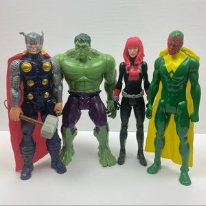 Hasbro Marvel Avengers Superhero Figures Assorted 5 Piece Lot